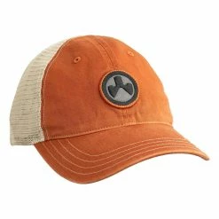 Adult Magpul Icon Patch Garment Washed Trucker Snapback Hat Orange/khaki -Cheap Magpul Store unnamed file 154