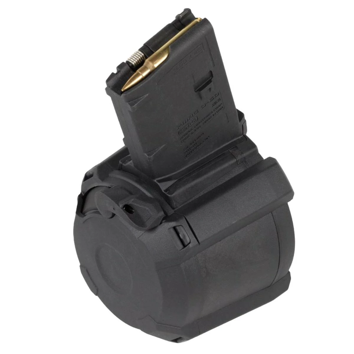 Magpul PMAG D-60 5.56x45 Polymer Drum Magazine 4 Magpul PMAG D-60 5.56x45 Polymer Drum Magazine - Image 2