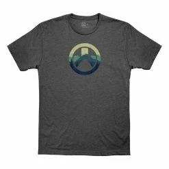Magpul Men's Cascade Icon Logo T-Shirt Charcoal
