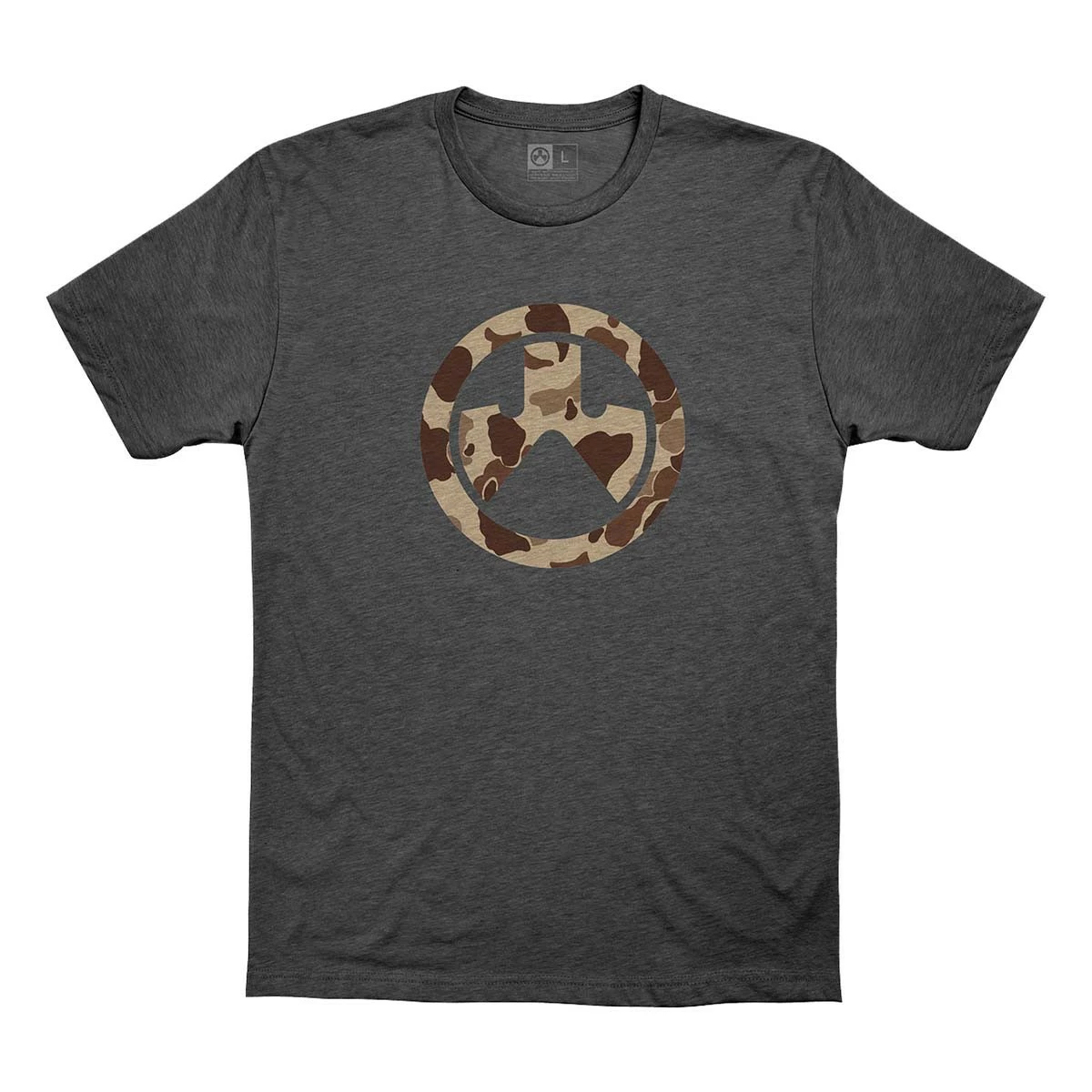 Men's Magpul Raider Camo Icon T-Shirt Charcoal 5 Men's Magpul Raider Camo Icon T-Shirt Charcoal - Image 3