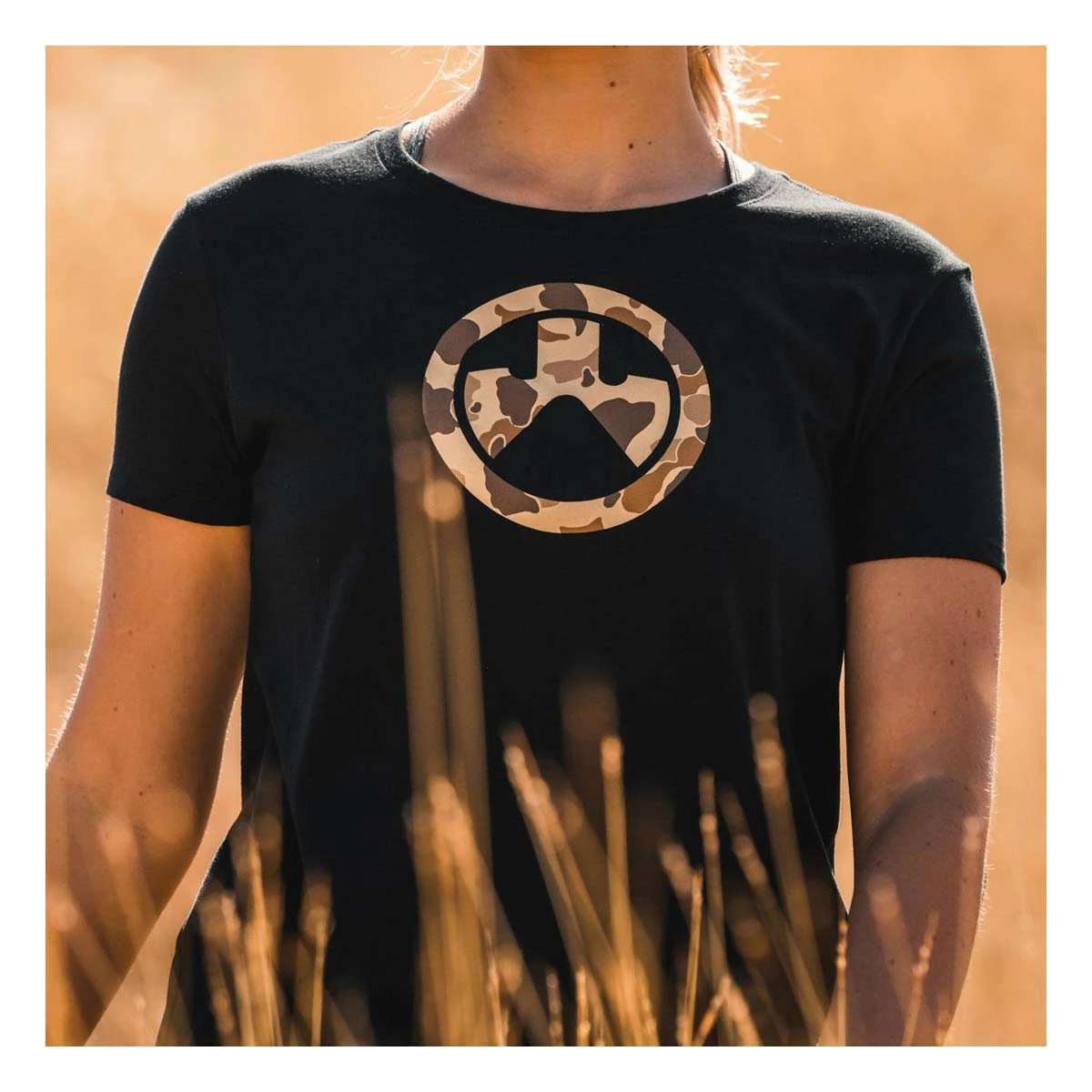 Women's Magpul Raider Camo Icon T-Shirt Black 4 Women's Magpul Raider Camo Icon T-Shirt Black - Image 2